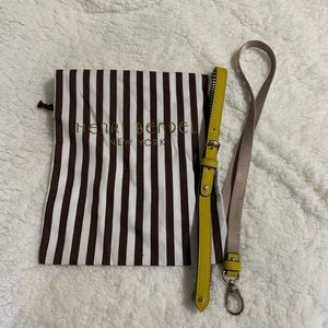 Henri Bendel Saffiano dog leash